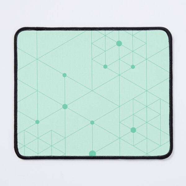 Item preview, Mint Green Geometrical Dot Pattern designed and sold by ladypennyface.