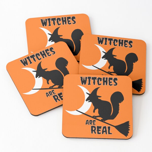 Item preview, Witches are Real - Squirrel Witch for Dog Halloween designed and sold by 8PawsStudio.