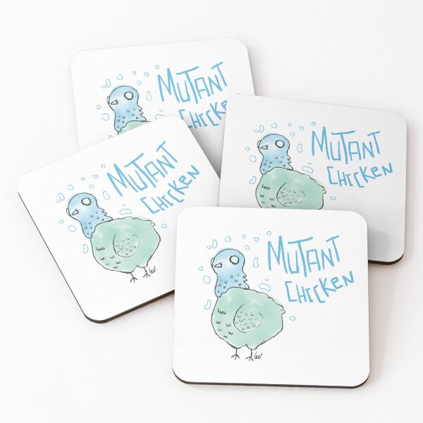 Item preview, Mutant chicken duo tone  designed and sold by Germva-dsgn.