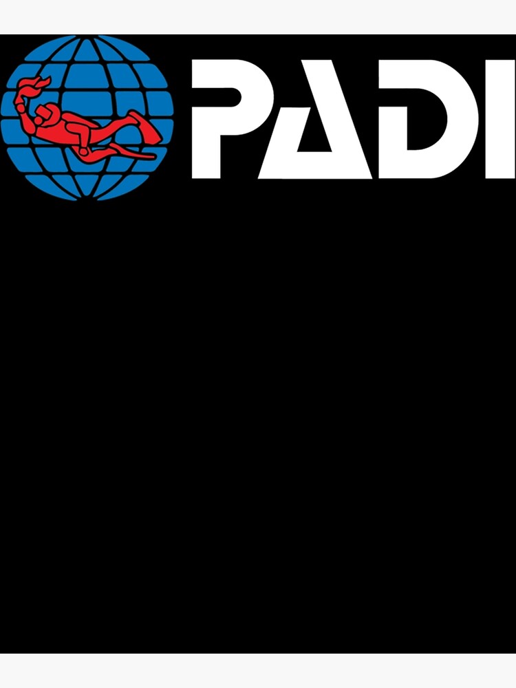 &ldquo;PADI Logo&rdquo; Poster for Sale by JAMESHAWKIN | Redbubble