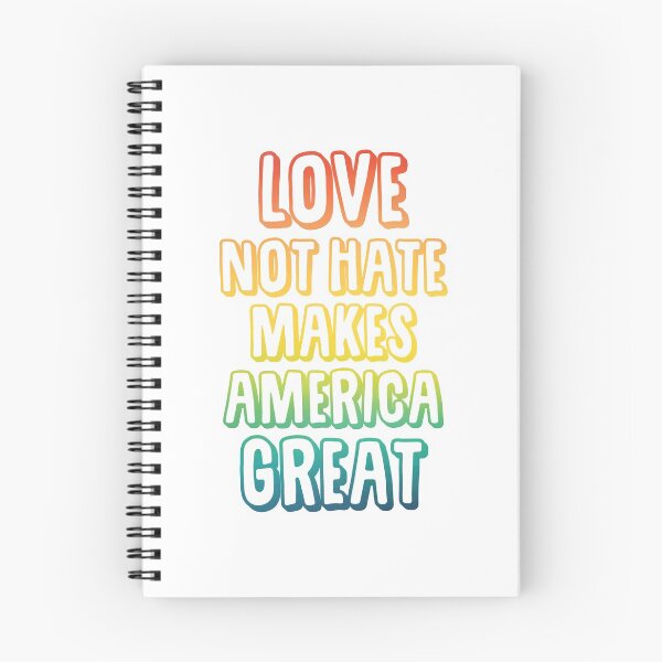 Item preview, Love Not Hate designed and sold by vpagedesign.