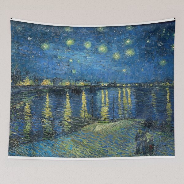 Item preview, Vincent van Gogh's Starry Night Over the Rhone designed and sold by Williamdripfoe.