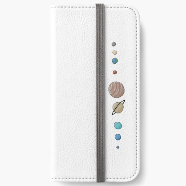Solar system iPhone Wallet