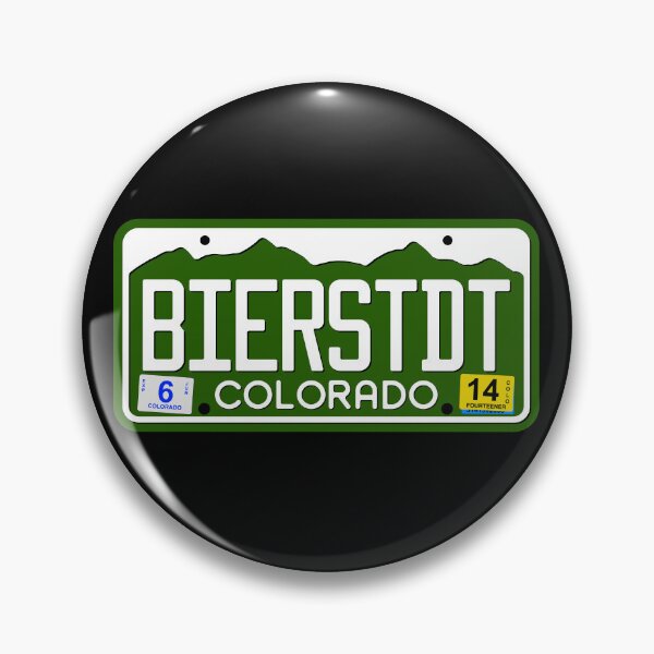 Item preview, Colorado License Plate Fourteener - BIERSTDT designed and sold by RonTo.