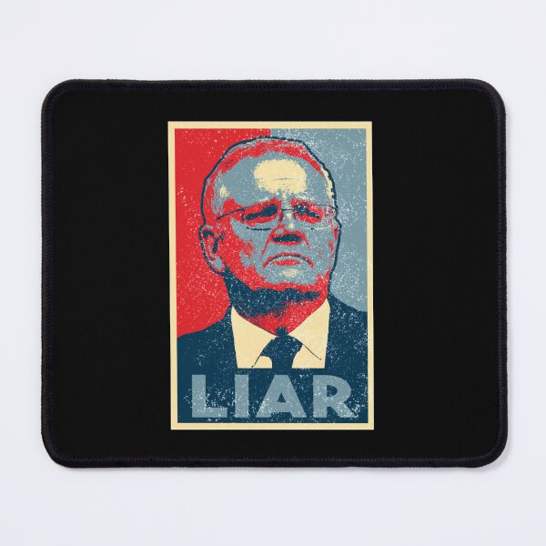 Item preview, LIAR Scott Morrison [Worn Design] Essential  designed and sold by JOSEPHHOOK.