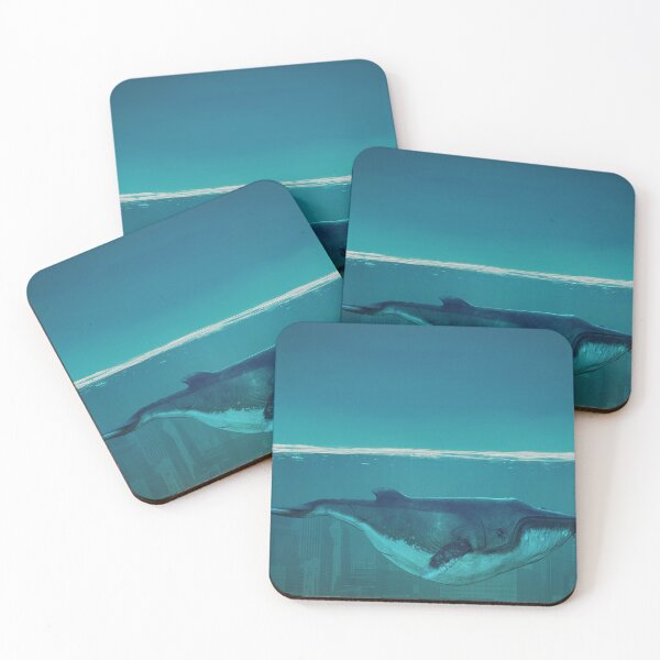 Item preview, Whale Swimming Through Flooded City designed and sold by Williamdripfoe.