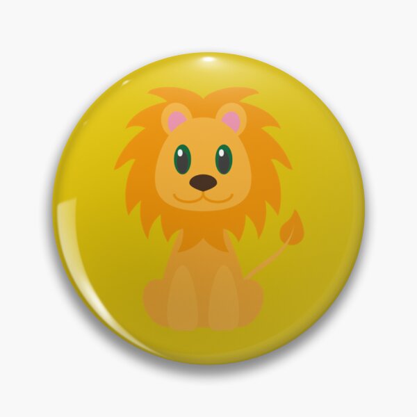 Item preview, Cute Cartoon Male Lion   designed and sold by UrisParuks.