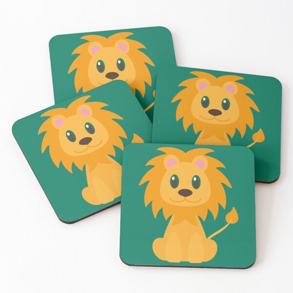 Item preview, Cute Cartoon Male Lion   designed and sold by UrisParuks.