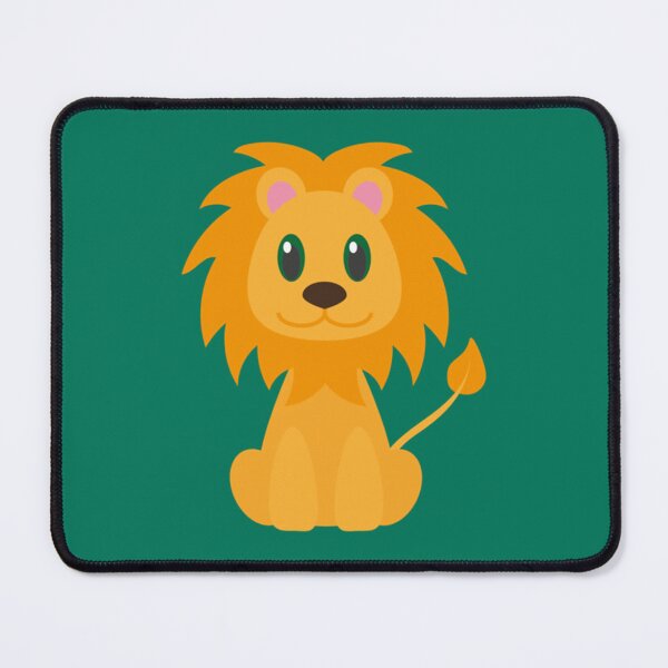 Item preview, Cute Cartoon Male Lion designed and sold by UrisParuks.