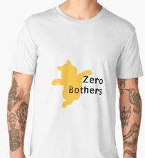 Zero Bothers | Winnie the Pooh Men's Premium T-Shirt