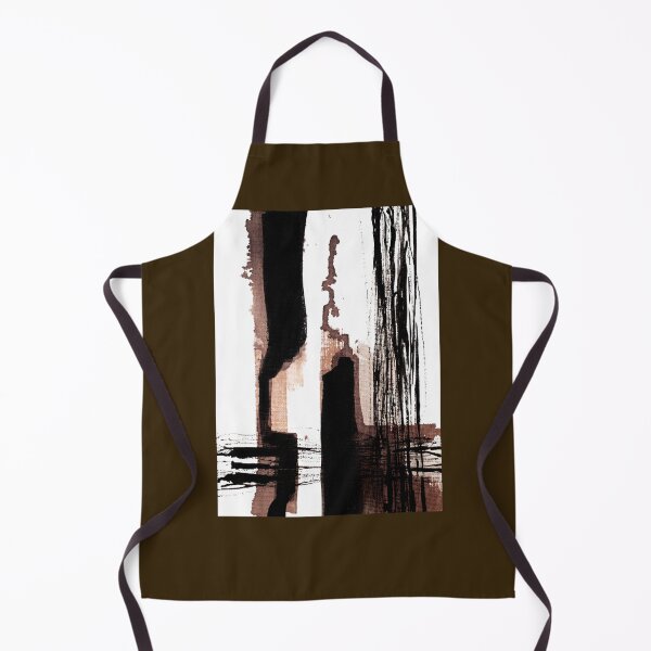 Item preview, brown black ink abstract   designed and sold by UrisParuks.
