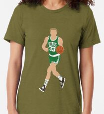 Camiseta de tejido mixto Larry Bird