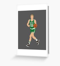 Larry Bird Greeting Card