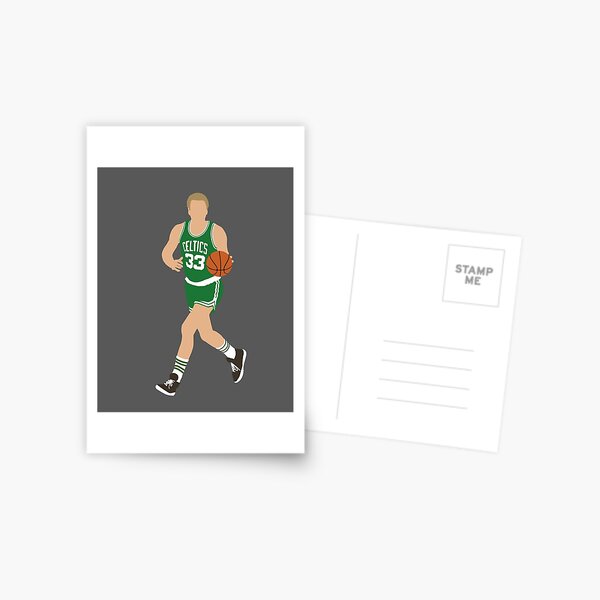 Larry Bird Postcard
