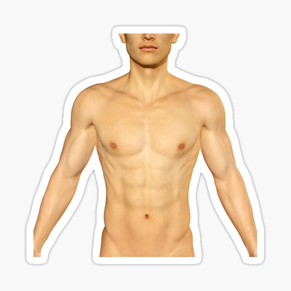 My sexy abs Sticker