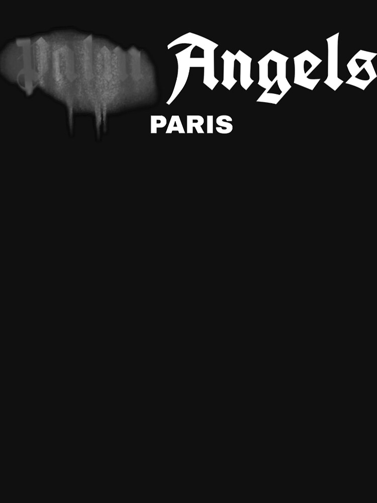 Palm Angels Sprayed Logo Paris Pullover Hoodie for Sale by