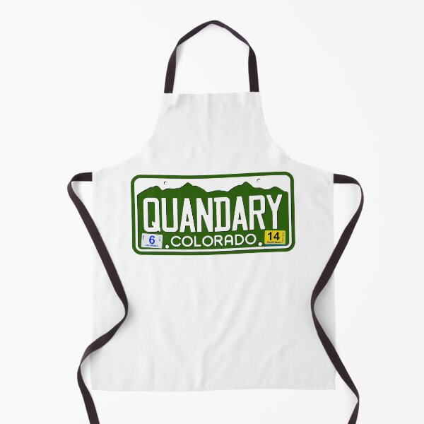 Item preview, Colorado License Plate Fourteener - QUANDARY designed and sold by RonTo.