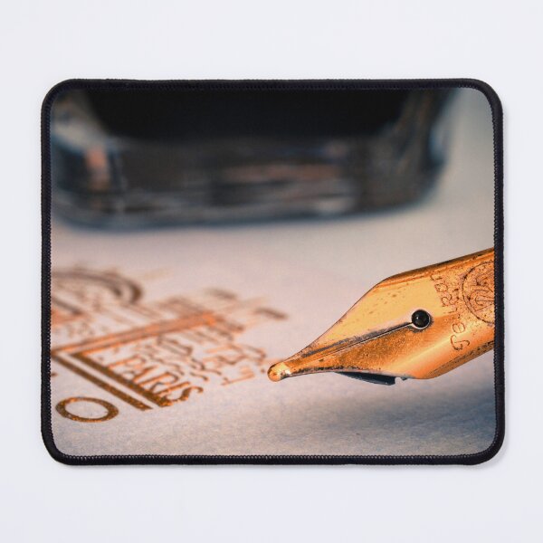 Item preview, SUBLIME #12 - Gold Fountain Pen Nib and Ink Well designed and sold by DEL-Productions.