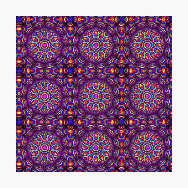 &ldquo;Rainbow Kaleidoscope&rdquo; Photographic Print for Sale by bloomingvine