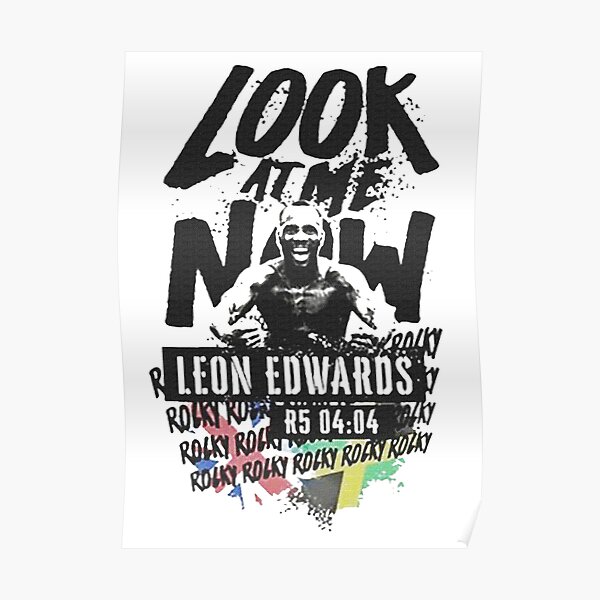 leon edwards combat série 3 Poster