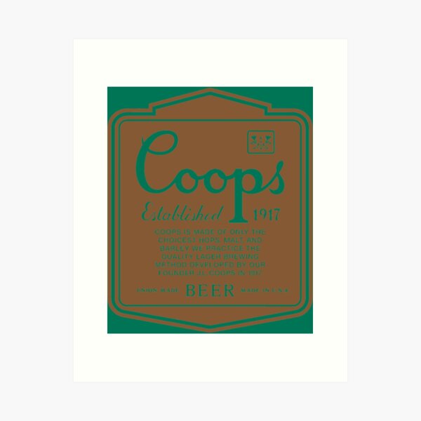 Item preview, Coops Beer Magnum PI Design Sublimation   designed and sold by UrisParuks.