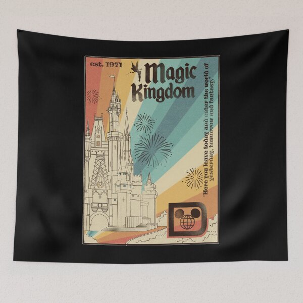 Item preview, Magic Kingdom (seventies stripes) Classic  designed and sold by JOSEPHHOOK.
