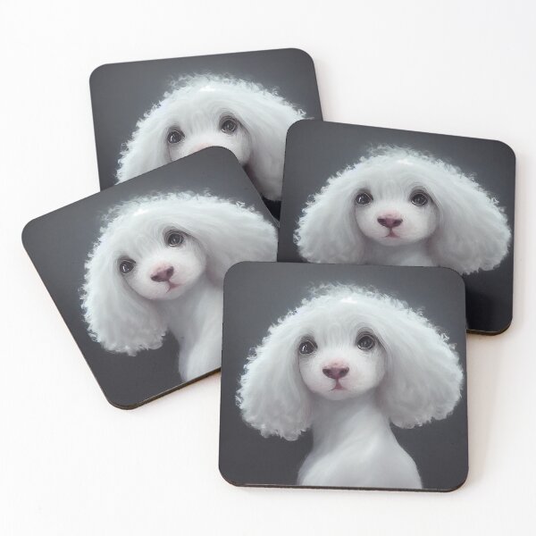 Item preview, Dog Poodle Portrait Cute Pet With Beautiful Hair designed and sold by AnimalArtPhotos.