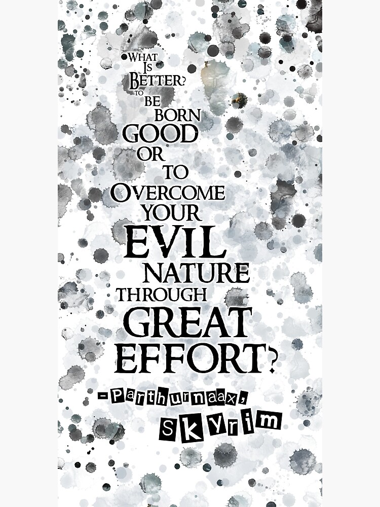 Disover Paarthurnax Quote Premium Matte Vertical Poster