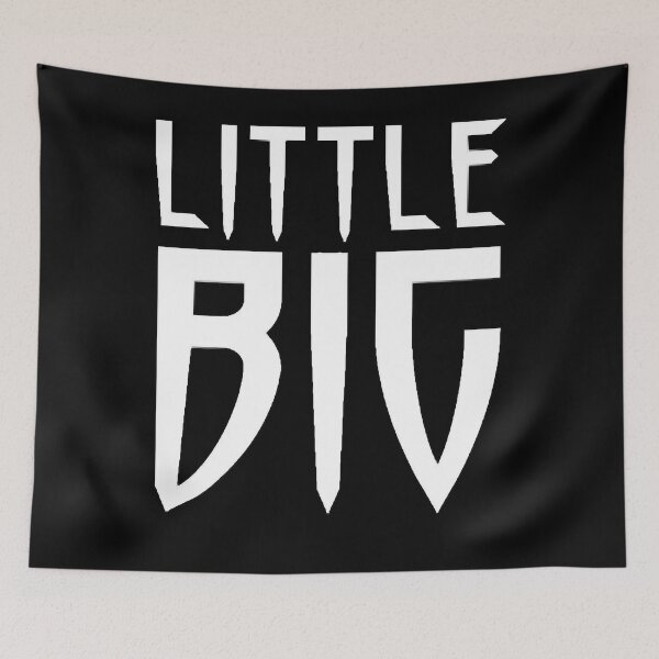 Item preview, Little Big Logo Text Design vintage designed and sold by IVTONDRE.