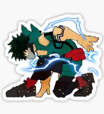 Pegatina Conjunto listo para la careta completa My Hero Academia Deku Go