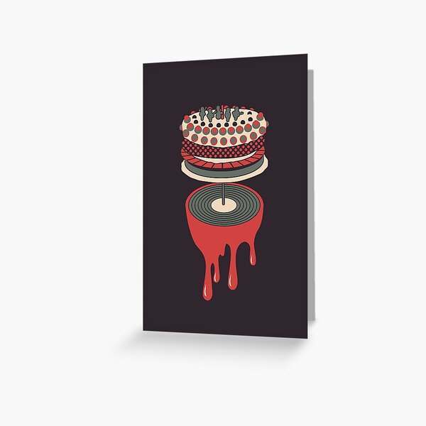 Laisse le saigner Carte de vœux