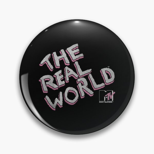 Item preview, The Real World Subtle Pink Title Graphic designed and sold by ConnorRossow.