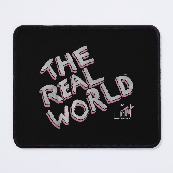 Item preview, The Real World Subtle Pink Title Graphic designed and sold by ConnorRossow.