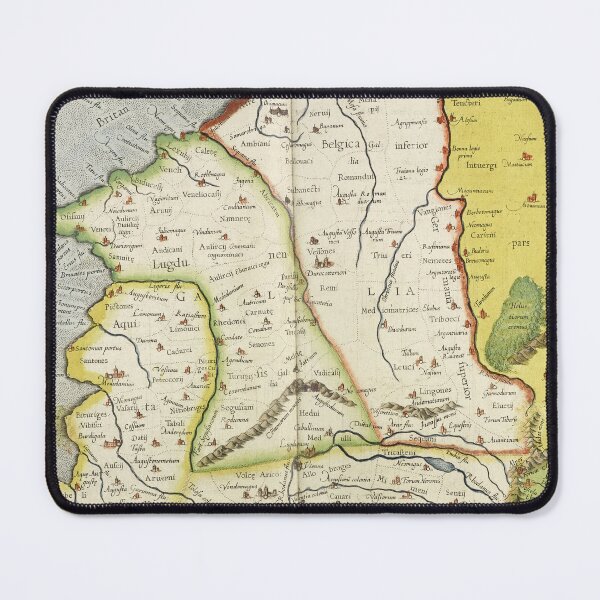 Item preview, Hand colored map of France in 1584 designed and sold by ganje.