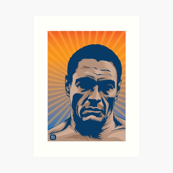 Rickson Gracie Portrait Art Print