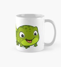Happy tadpole cartoon illustration Mug