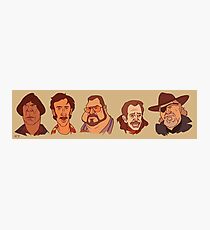 Coen Brothers Characters Photographic Print