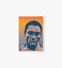 Rickson Gracie Portrait Art Board