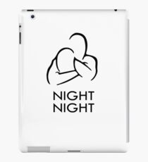 Funny Brazilian Jiu Jitsu - Night night iPad Case/Skin