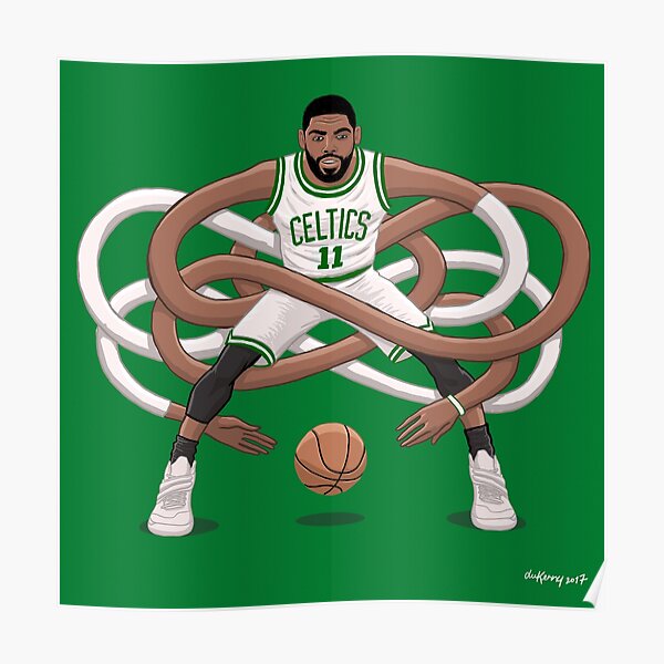 kyrie irving poster celtics