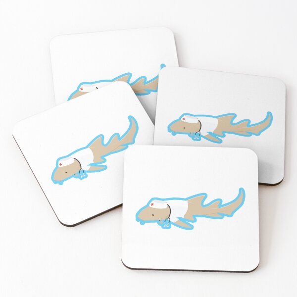 Item preview, Nurse Shark with Hat designed and sold by LemonSharkArt.