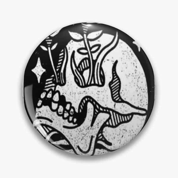 Item preview, Logo Pvris Music Band bone and flower  designed and sold by IVTONDRE.