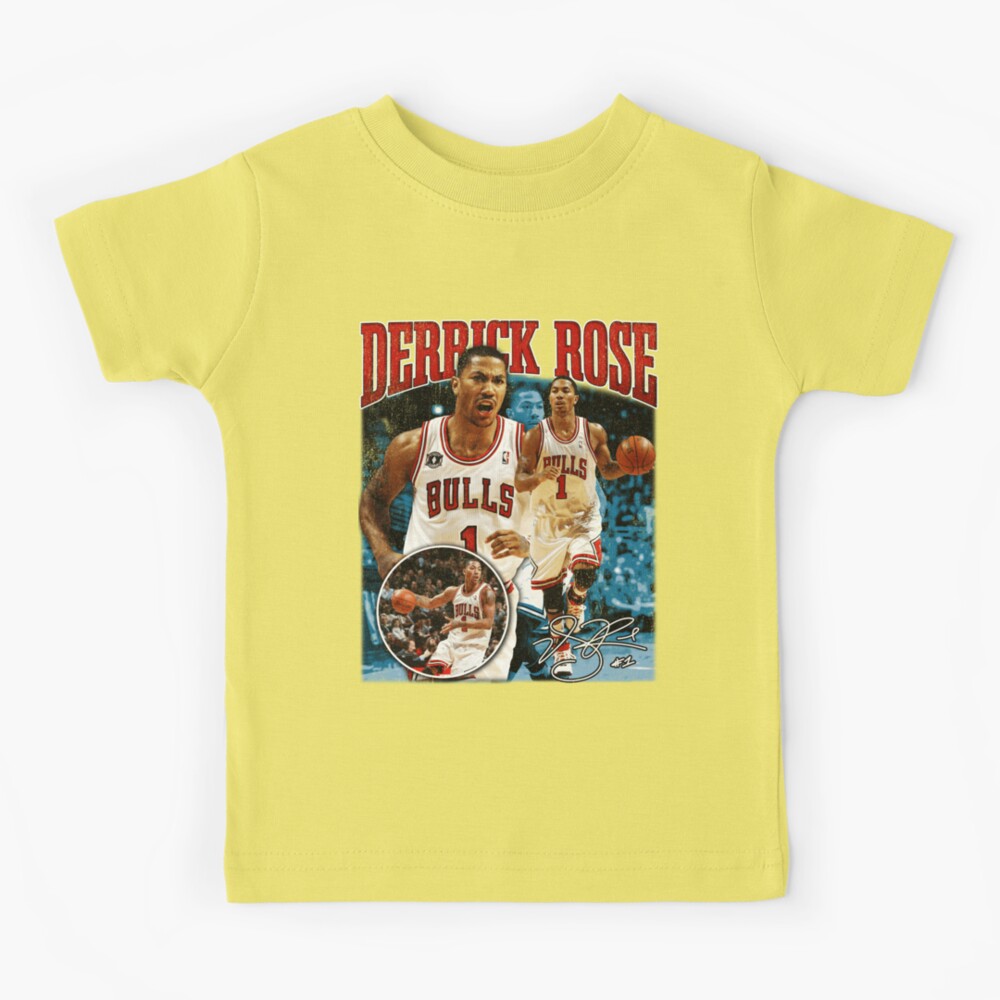 Derrick Rose Chicago Bulls NBA basketball signature retro shirt, hoodie,  sweater and v-neck t-shirt