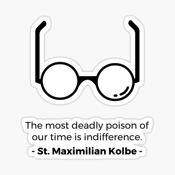 St. Maximilian Kolbe Sticker