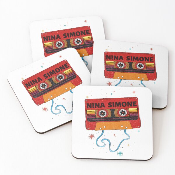 Item preview, Nina Simone _ Retro Vintage Cassette Tape _ Music Fanart  designed and sold by Bru Escobar.