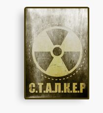 Loner Faction Patch Canvas Print