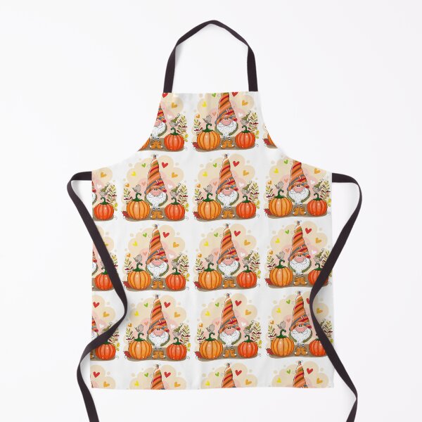 Item preview, Halloween Gnome, Cute Cartoon Gnome With Two Pumpkins And Birds designed and sold by graphic-genie.