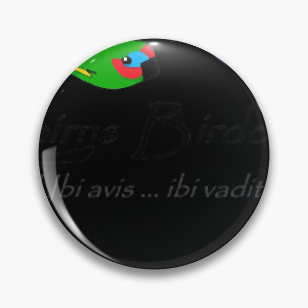Item preview, Logo with latin motto Ubi avis, ibi vadit Cairns Birders designed and sold by IVTONDRE.
