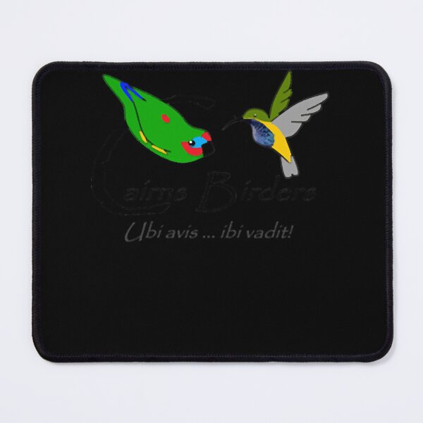 Item preview, Logo with latin motto Ubi avis, ibi vadit Cairns Birders designed and sold by IVTONDRE.