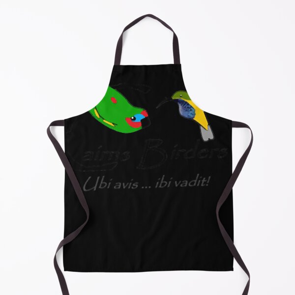 Item preview, Logo with latin motto Ubi avis, ibi vadit Cairns Birders designed and sold by IVTONDRE.